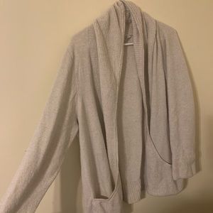 Cozy White Carnigan